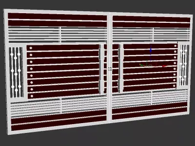 Exterior Gate  Free 3D model