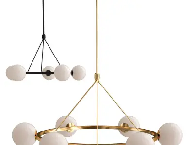 Hayes Chandelier 3D model