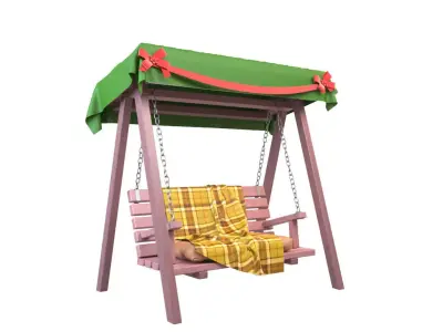 Garden Swing 3D model