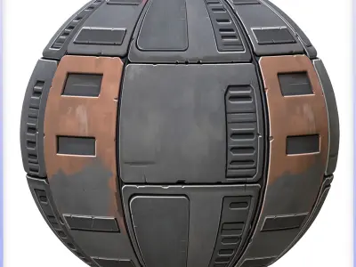 SciFi Seamless Texture Texture 38