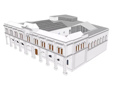 MERCADO LOS CARRUAJES DE BUENOS AIRES 3D print model