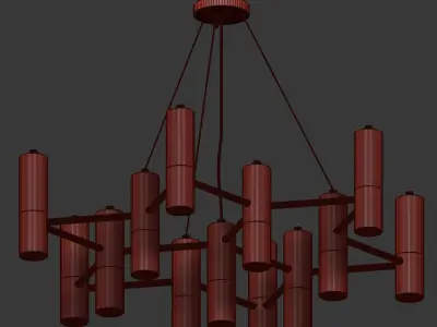 Chandelier Favorite 1600 13P Ultra Favorite 3D model