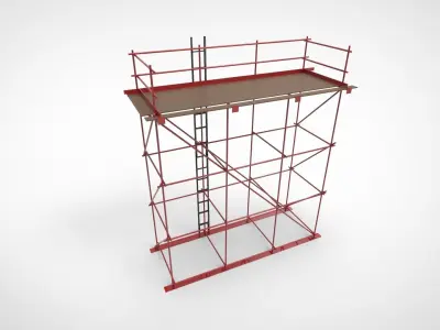 Scaffolding 3D model