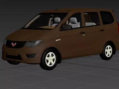 2015- Wuling Hongguang-3D Model 3D model