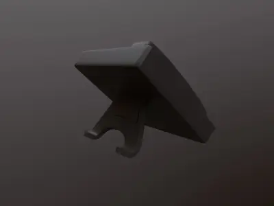 Office Phone Low-poly 3D model