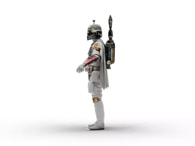 Boba Fett - Star Wars Low-poly 3D model