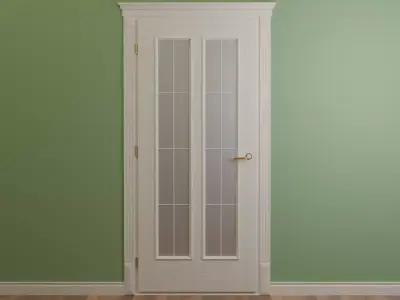 Glossy Door  Free 3D model