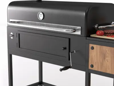 Barbecue 60 3D model