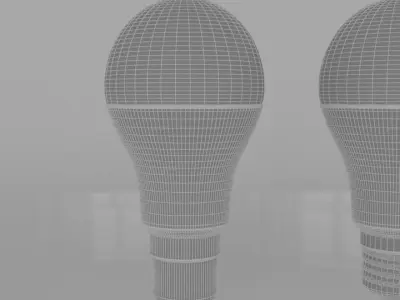 LED Bulb Light  3D model