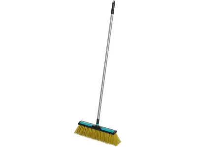 Brooms mops and window squeegees Broom Low-poly 3D model
