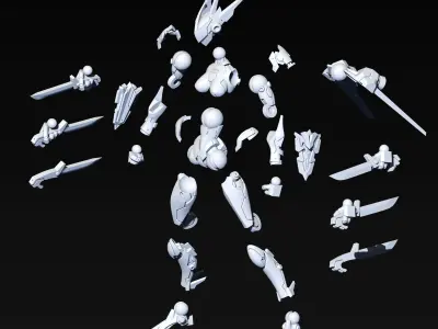 SA-9 Nymph 3D print model