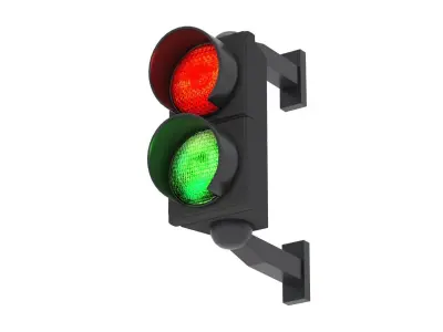 Traffic Light 05 3D model
