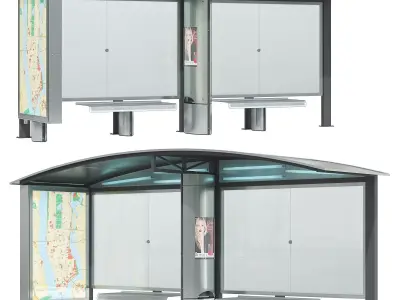 Artform Urban Merak Shelter 3D model