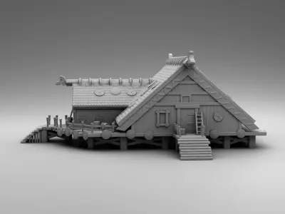 House of vikings 3D print model