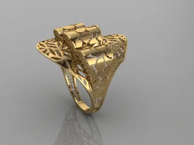 turtorial ring 3D print model