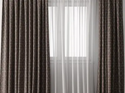 Curtain 30 3D model