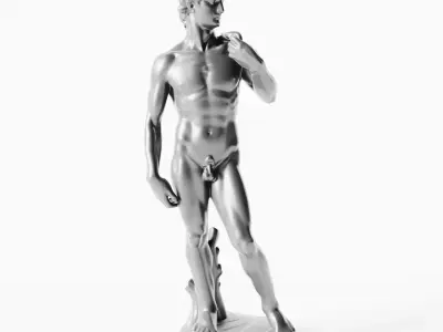 David Renaissance  Sculpture 3D model
