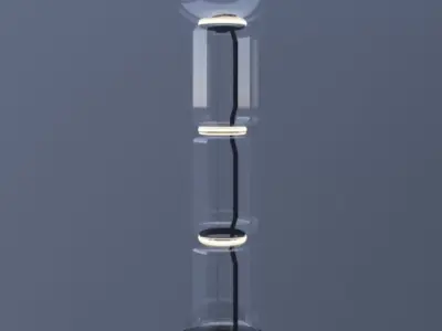 Noctambule F Floor Lamp by FLOS Free 3D model