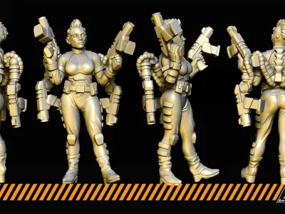 BadGirls  3D print model