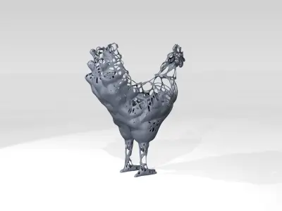 Chiken Dust Voronoi 3D model