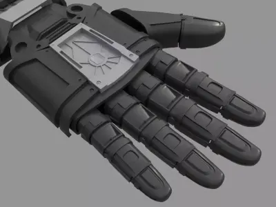 Robot arm 3D print model