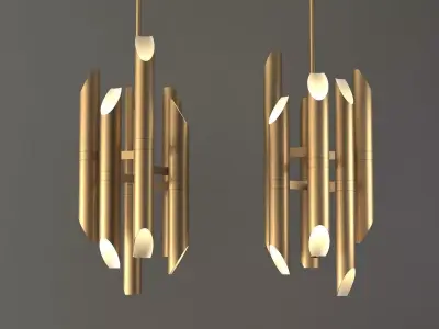 Shard Pendant Lamp 3D model
