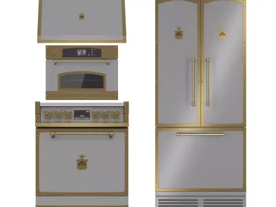 OFFICINE GULLO kitchen appliance collection 3D model