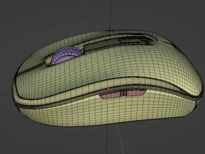 Wireless mouse 3D model purchase