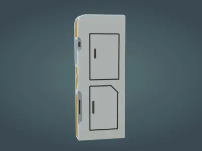 Sci-Fi Computer - Game Ready - PBR Low-poly 3D model order