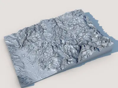 Terrain 1 3D model