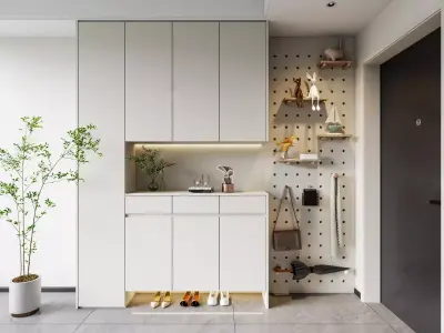 Sideboard wardrobe cabinet 3D model