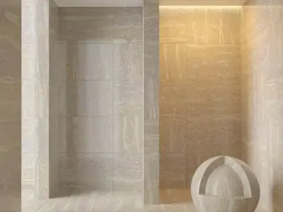 Marble wall 133 3D model