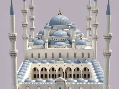 Sultan Ahmet Mosque 3D model