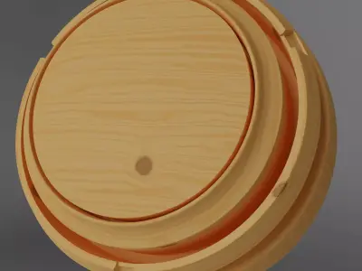 Free Seamless PBR Wood - Light 002 Texture