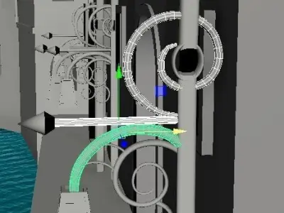 venice city street background modele Low-poly 3D model