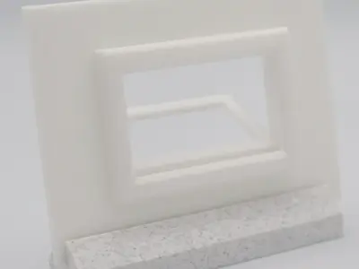 Functional Hooper window style multi-color  3D print model