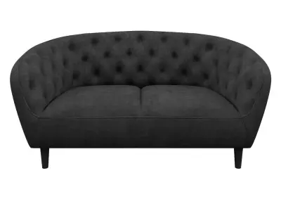 Ria Vic green 2 seater quilted sofa Actona 3D model