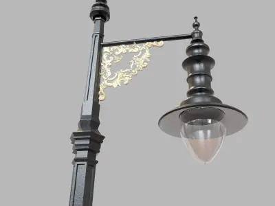 London Street Lamp 3D model