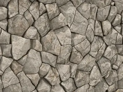 Stone Wall 25 - Seamless Texture