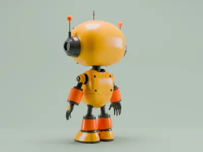 robot boy 2 3D model