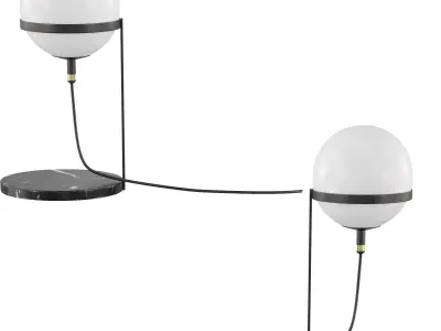 CLARKE TABLE LAMP by Laskasas 3D model