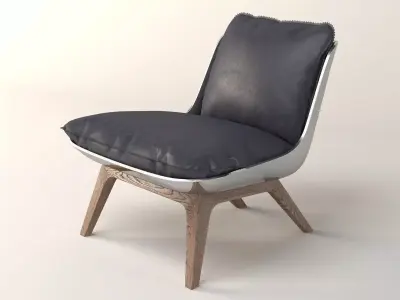 Houston lounge chair 3D model