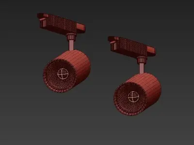 LED light 3D model get