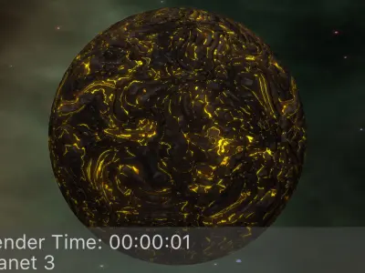 The Ultimate Planet Package Low-poly 3D model