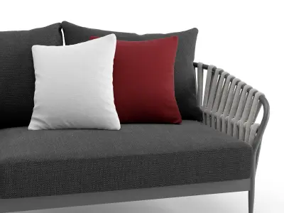 Talenti frame 3 seater sofa 3D model
