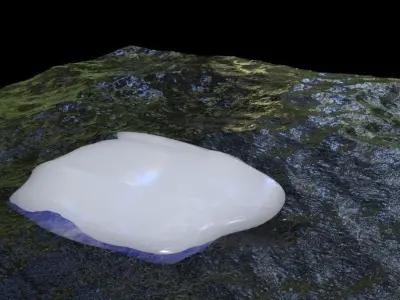 Experiment with Ice and Water Free 3D model
