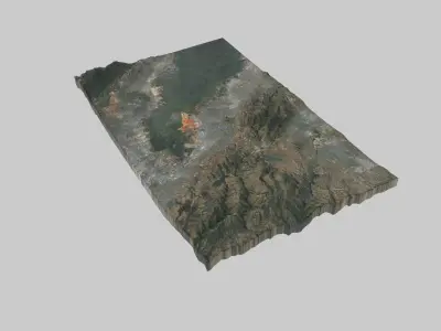 Fremont City Low-poly 3D model