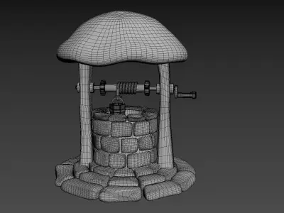 Stylized Mushroom Fantasy Pack 3D model