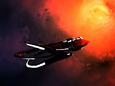 Orville Spaceship  3D model