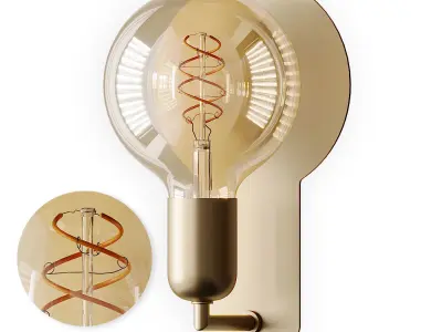 Plac 125 Wall Lamp from Iteria 3D model